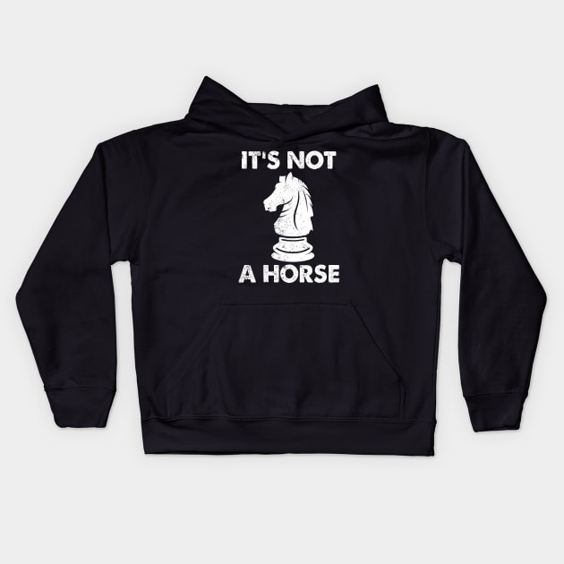 Funny Chess Game Jokes For Chess Lovers Fans Kids Hoodie by ChrifBouglas